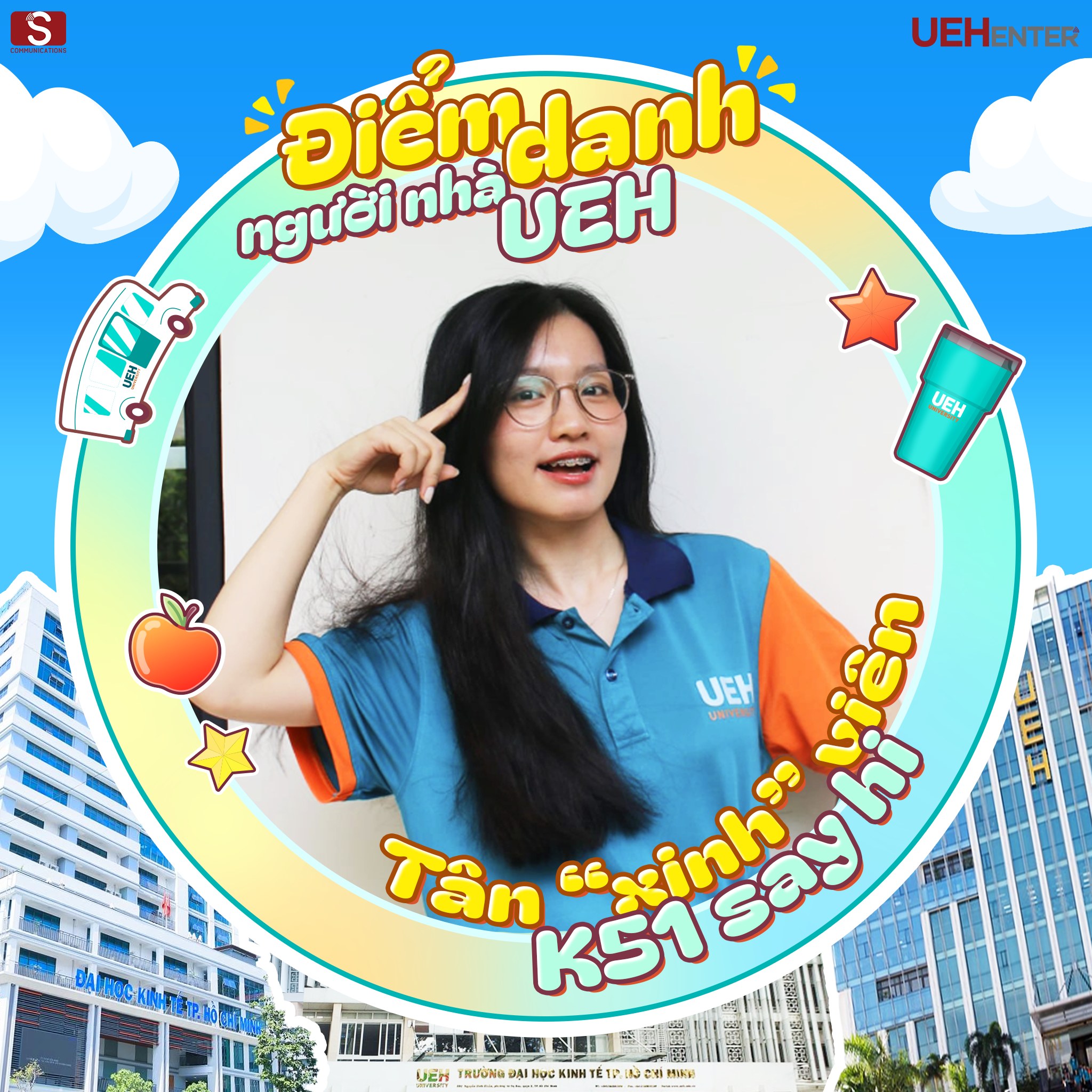 TÂN XINH VIÊN SAY HI