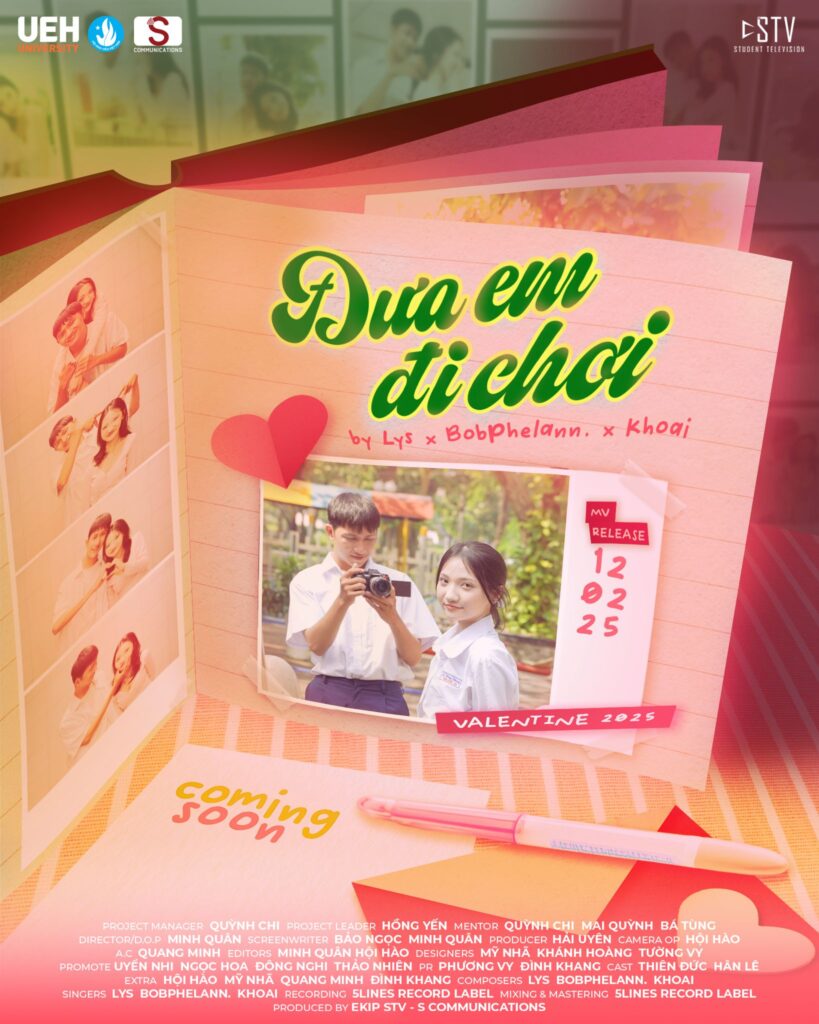 Dự án Valentine 2025 “MV Đưa em đi chơi” – Challenge “Cùng đi, cùng yêu”